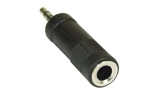 Naar omschrijving van 99303 - InLine Audio adapter,  3.5mm M naar 6.3mm V, stereo