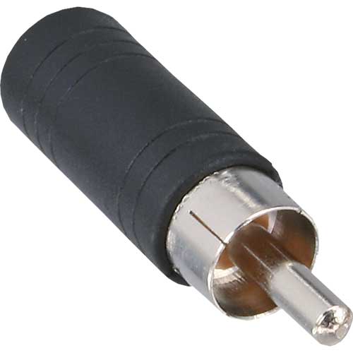 Naar omschrijving van 99325 - Audio adapter, InLine, Tulpplug naar 3.5mm jack contraplug, Mono