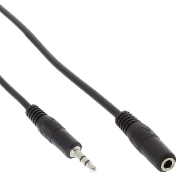 Naar omschrijving van 99931 - InLine Audiokabel,  3.5mm M/V, Stereo, 2m