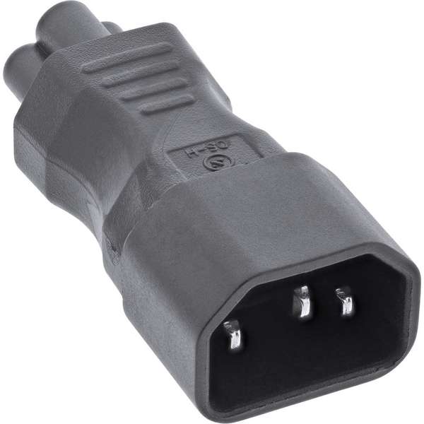 Naar omschrijving van 16723B - InLine Verloop adapter IEC 60320 C14 naar C5