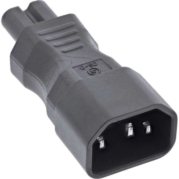 Naar omschrijving van 16723C - InLine Verloop adapter IEC 60320 C14 naar C7