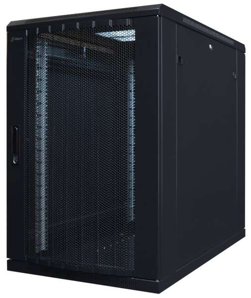 Naar omschrijving van AST19-6818PP - 18U, 19Inch serverkast, geperforeerde deuren (BxDxH) 600x800x916mm