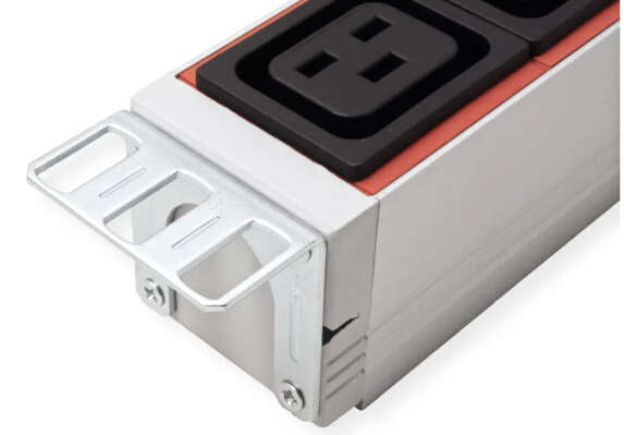 Naar omschrijving van 800-2332 - BACHMANN IT PDU ALU 1HE 8x C13 3x C19, stroomkabel met C20 stekker