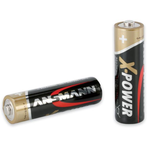 Naar omschrijving van 01058E - Ansmann Alkaline battery, Mignon (AA), 2pcs. Pack (5015613)