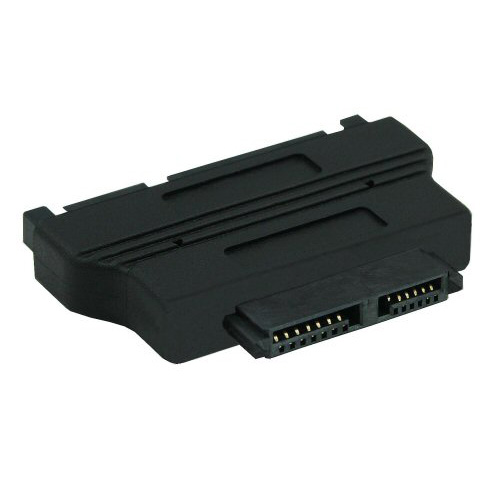 Naar omschrijving van 29611 - InLine SATA adapter,  SATA 22-pins PCB-zijde naar Slimline SATA 13-pins kabelzijde
