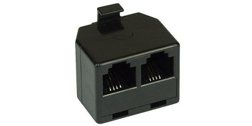 Naar omschrijving van 69947 - InLine Y-adapter RJ11 stekker naar 2x RJ11 socket,  6P4C