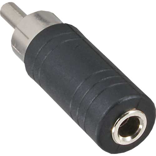 Naar omschrijving van 99325 - Audio adapter, InLine, Tulpplug naar 3.5mm jack contraplug, Mono