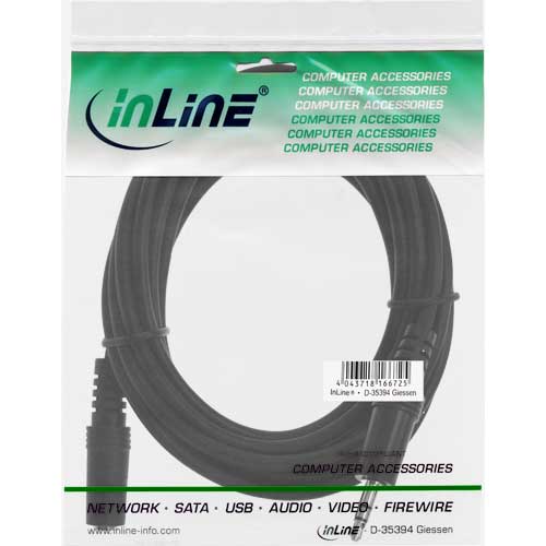 Naar omschrijving van 99937 - InLine Audiokabel,  3.5mm M/V, Stereo, 10m