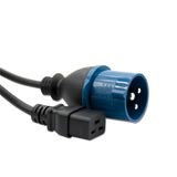 Naar omschrijving van AK5021-16A-3-2MM - Power cord cee1 16A - c19 16A 3m 2,5mm2 kabel