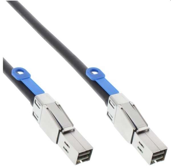 Naar omschrijving van 27638C - InLine external Mini SAS HD cable SFF-8644 to SFF-8644 12Gb/s, 2m