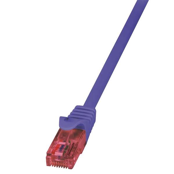 Naar omschrijving van CQ2079U - Patch Cable Cat.6 UTP Paars 5 m LogiLink