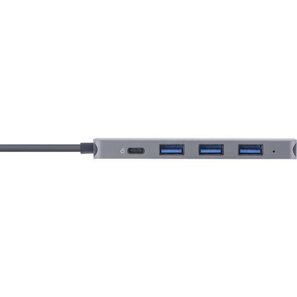 Naar omschrijving van 33271L - InLine® USB 3.2 USB-C Multi Hub (4x USB-A 5Gb/s + USB-C (Data/PD 87W)