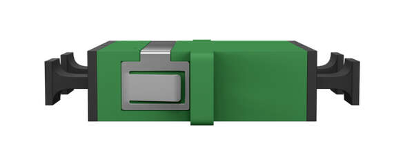 Naar omschrijving van 53316-36 - Adapter SC/APC Duplex OS2 green with shutter