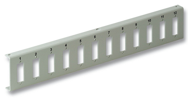 Naar omschrijving van 53605-4 - Verdeelplaat voor 53605.1, voor SC duplex of LC 4-voudige koppel