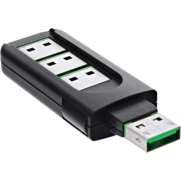 Naar omschrijving van 55723 - InLine USB Portblocker, 4port blocker