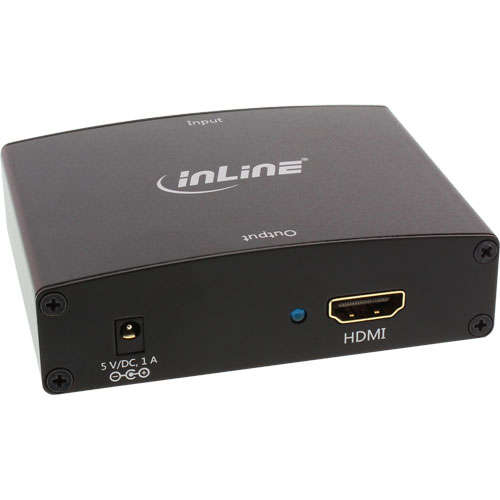 Naar omschrijving van 65004 - VGA to HDMI Converter, up to 1080p, with Audio