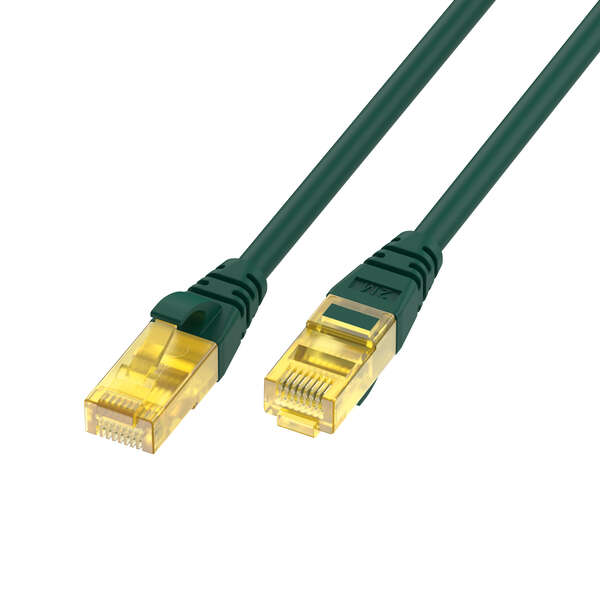 Naar omschrijving van 6AUGN100 - Pronetwork Cat. 6A U/UTP LSOH Patchkabel Groen 10 Meter