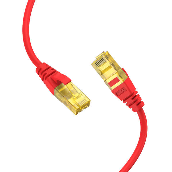 Naar omschrijving van 6AURD005 - Pronetwork Cat. 6A U/UTP LSOH Patchkabel Rood 0,5 Meter