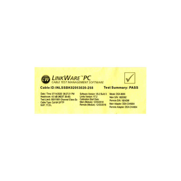 Naar omschrijving van 74833W - InLine Patch cable, Cat.6A, S/FTP, TPE flexible, white, 0.3m