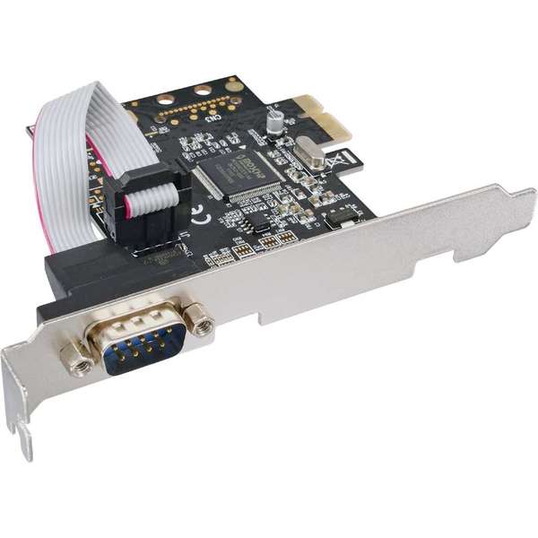 Naar omschrijving van 76618D - InLine Interface Card 1 Port Serial 9 Pin PCIe