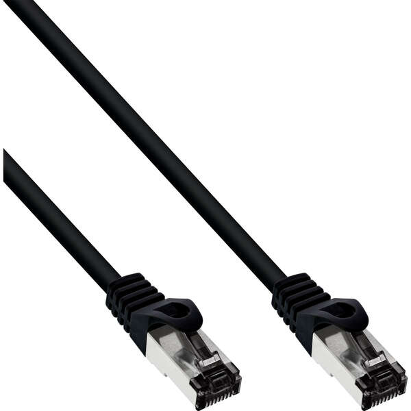 Naar omschrijving van ES8ZW0025 - InLine® Patch Cable S/FTP PiMF Cat.8.1 halogen free 2000MHz black, 0.25m
