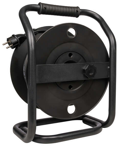 Naar omschrijving van 90303 - Target kabelhaspel 3G2,5 mm² zwart 40 meter stroomkabel