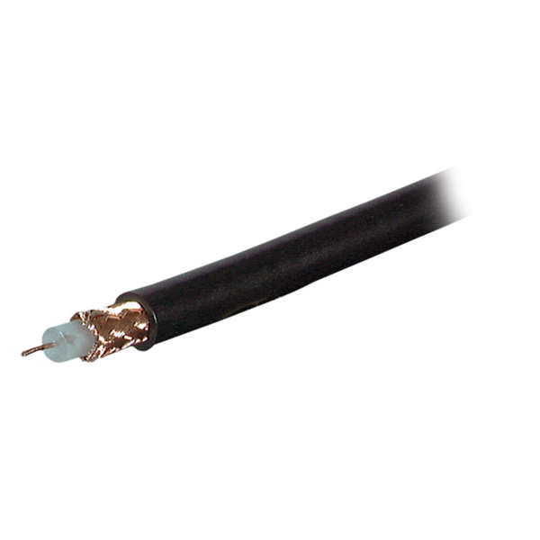 Naar omschrijving van 91059-100 - Coax Cable RG59 B/U, 75 Ohm black 100m ring