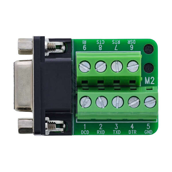 Naar omschrijving van 92501E - InLine Terminal block D-Sub 9 socket, 2-row, screw terminal, screw lock