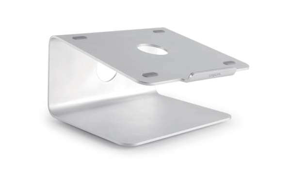 Naar omschrijving van AA0104 - Notebook stand, medium, aluminium, 360 graden rotary base