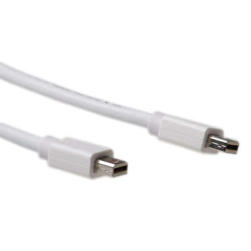 Naar omschrijving van AK3959 - Mini DisplayPort Male - Mini DisplayPort male kabel  1m