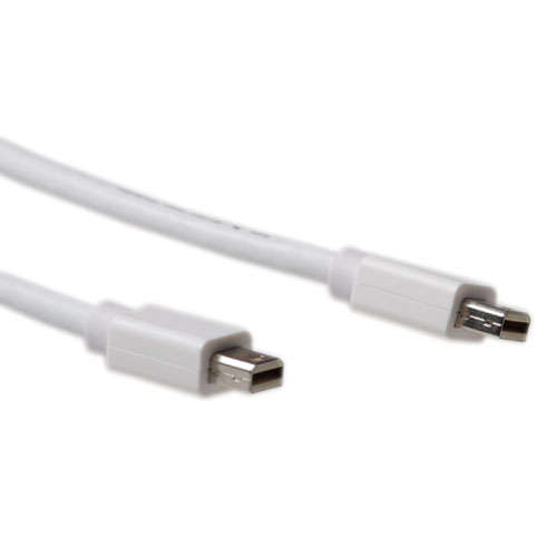 Naar omschrijving van AK3960 - Mini DisplayPort Male - Mini DisplayPort male kabel  1,5m