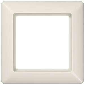 Naar omschrijving van AS581 - JUNG afdekraam 1 voudig - as500 crème RAL1013