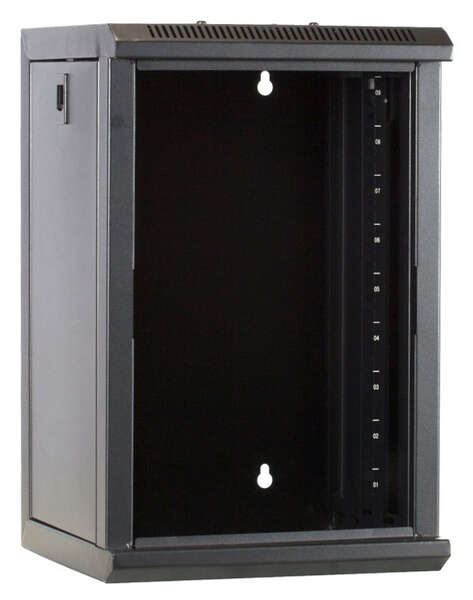 Naar omschrijving van AST10-3309 - 10 inch 9U serverkast met glazen deur 312x310x486mm (BxDxH)