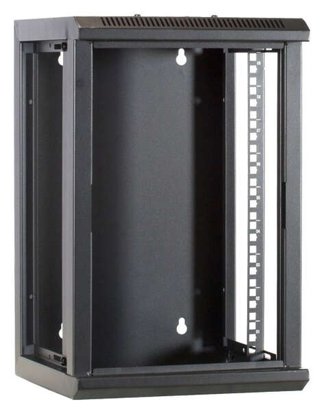 Naar omschrijving van AST10-3309 - 10 inch 9U serverkast met glazen deur 312x310x486mm (BxDxH)