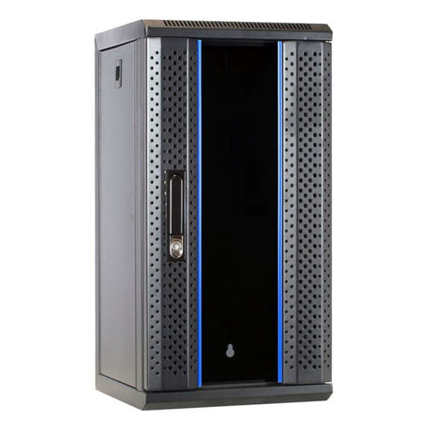Naar omschrijving van AST10-3315 - 10 inch 15U serverkast met glazen deur 312x310x752mm (BxDxH)