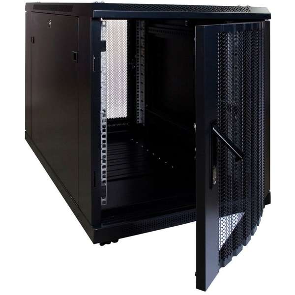 Naar omschrijving van AST19-6012PP - 12U mini serverkast met geperforeerde deur 600x1000x720mm (BxDxH)