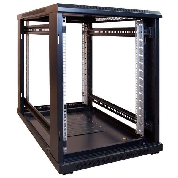 Naar omschrijving van AST19-6815PP - 15U mini serverkast met geperforeerde deur 600x800x860mm (BxDxH)