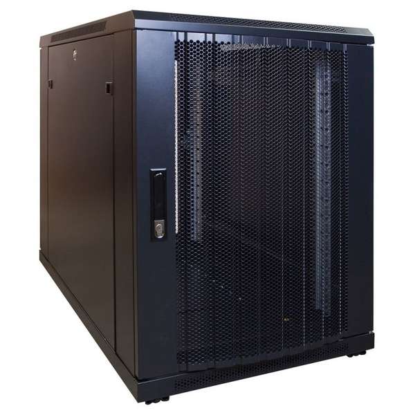 Naar omschrijving van AST19-6015PP - 15U mini serverkast met geperforeerde deur 600x1000x860mm (BxDxH)