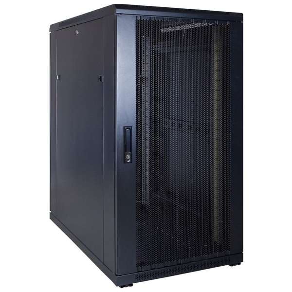 Naar omschrijving van AST19-6022PP - 22U serverkast met geperforeerde deur 600x1000x1200mm (BxDxH)