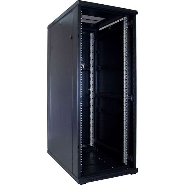 Naar omschrijving van AST19-6032 - 32U serverkast met glazen deur 600x1000x1600mm (BxDxH)