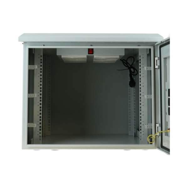 Naar omschrijving van AST19-6615-OUT - 15U outdoor patchkast voor wandmontage IP55 - 600x600x770mm (BxDxH)