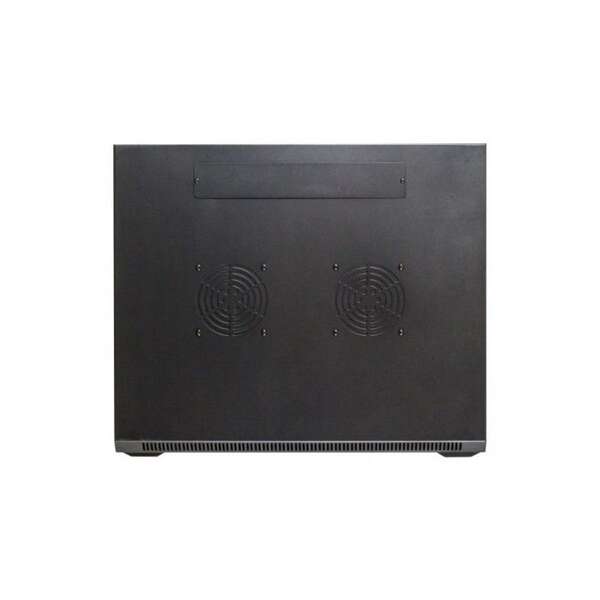 Naar omschrijving van AST19-6627-WAND - 27U wandkast met glazen deur 600x600x1400mm (BxDxH)