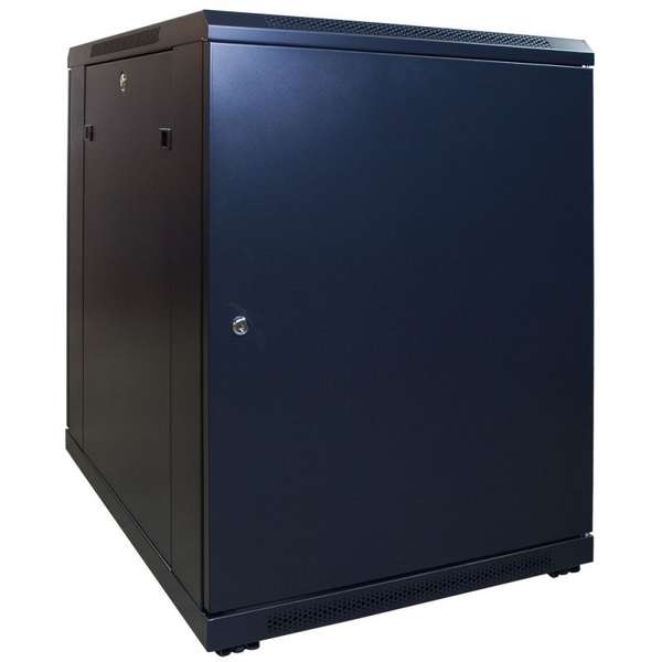 Naar omschrijving van AST19-6815 - 15U mini serverkast met glazen deur 600x800x860mm (BxDxH)