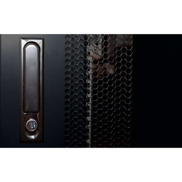 Naar omschrijving van AST19-6822PP - 22U serverkast met geperforeerde deur 600x800x1200mm (BxDxH)