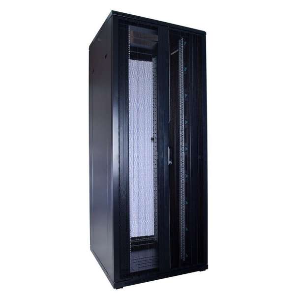 Naar omschrijving van AST19-8842DD - 42U serverkast met dubbele geperforeerde voor- en achterdeuren 800x800x2000mm