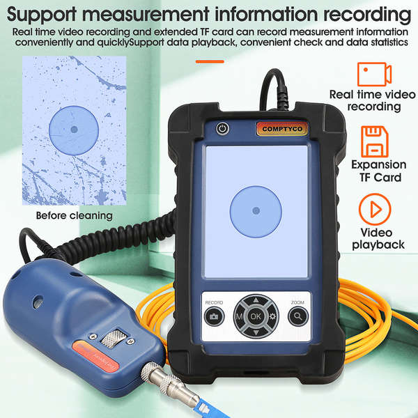 Naar omschrijving van AUA-400 - Fiber digital Video Inspection Probe and Display COMPTYCO