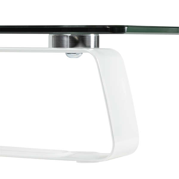 Naar omschrijving van BP0027 - Glass tabletop monitor riser, max. 20 kg