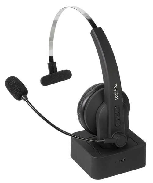 Naar omschrijving van BT0059 - BT 5.0 Headset, Mono, with charging stand