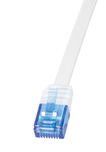 Naar omschrijving van CF2011U - Patch Cable Flat Cat.6 U/UTP white  0,25m, SlimLine