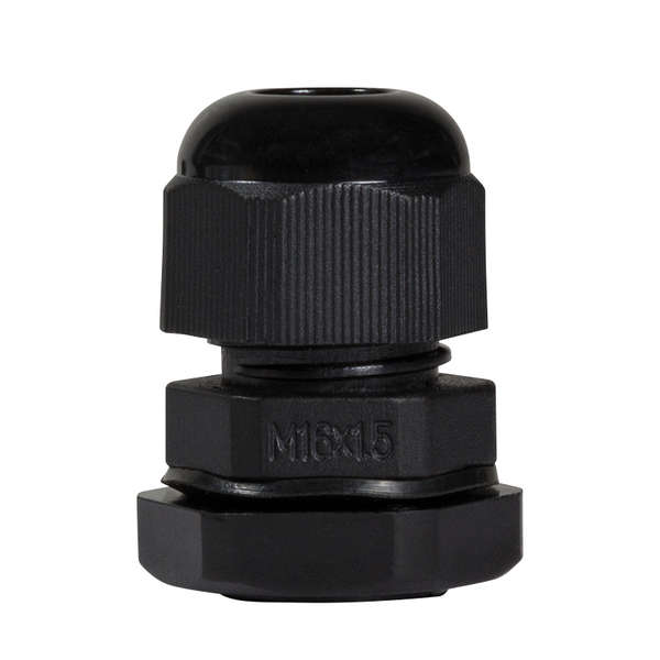 Naar omschrijving van CG0M16B - Cable gland M16 set with 10pcs IP68 black